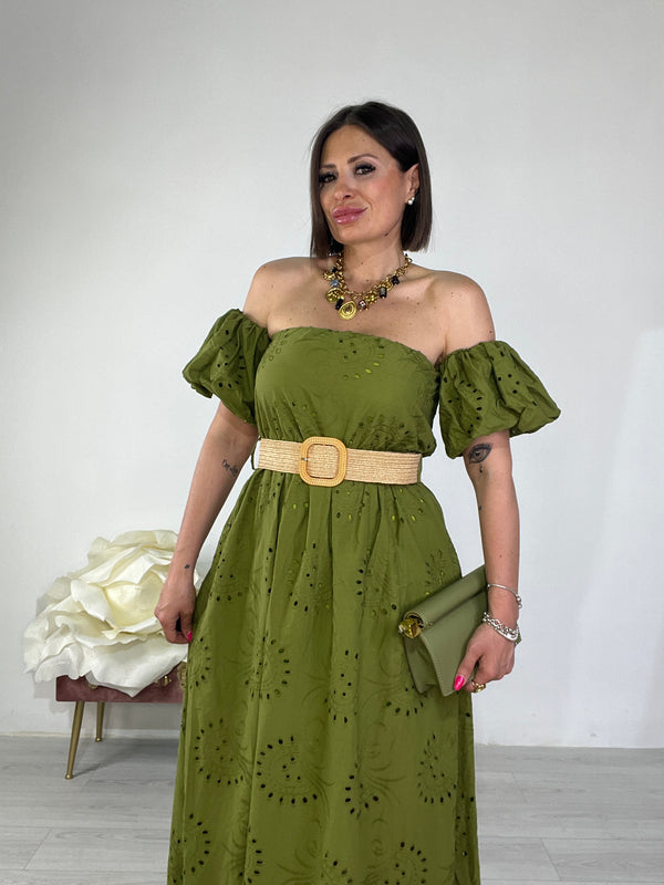 Maxi dress Sangallo