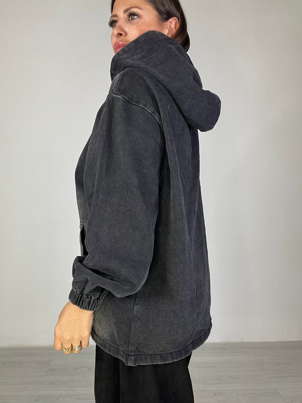 Felpa Denim Noire