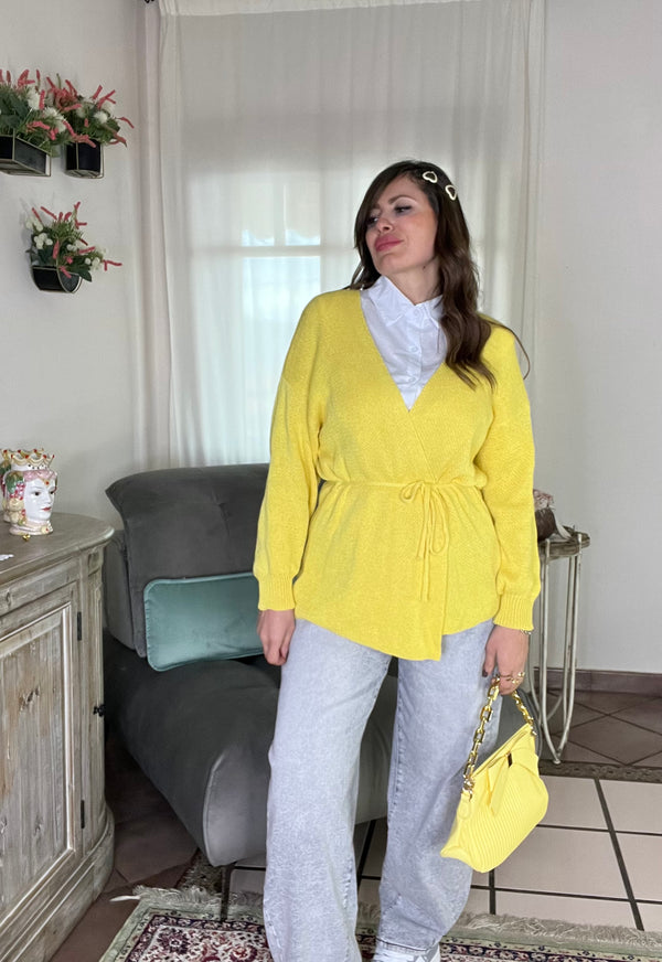 Cardigan incrociatina Spring
