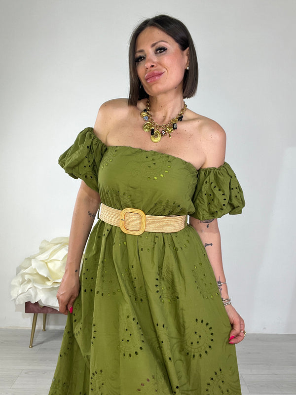 Maxi dress Sangallo