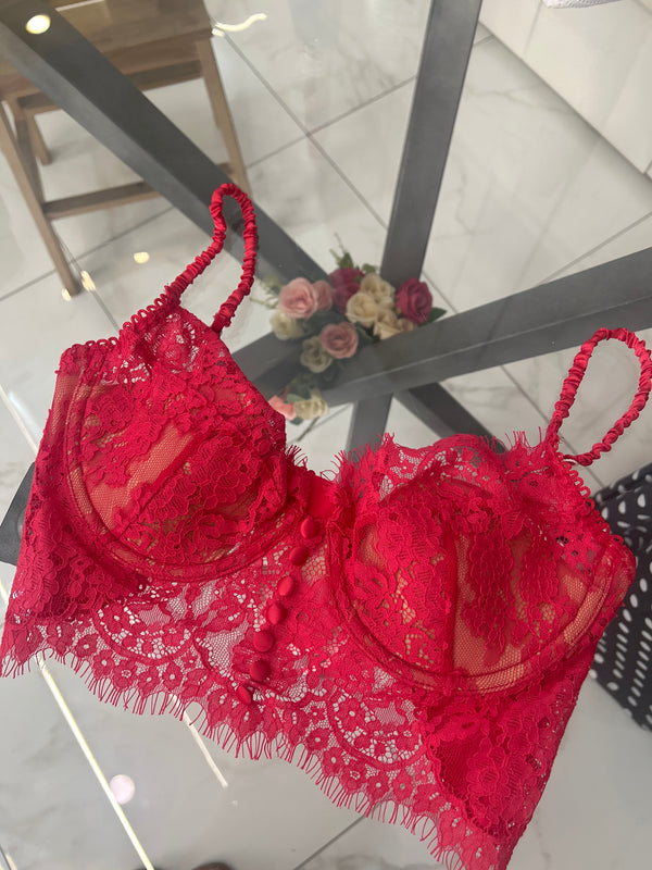 Bralette In Pizzo