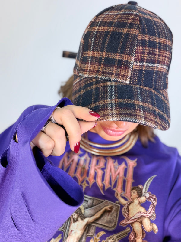 Berretto Plaid cap