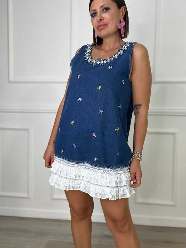 Abito Jeans Fiocchetti