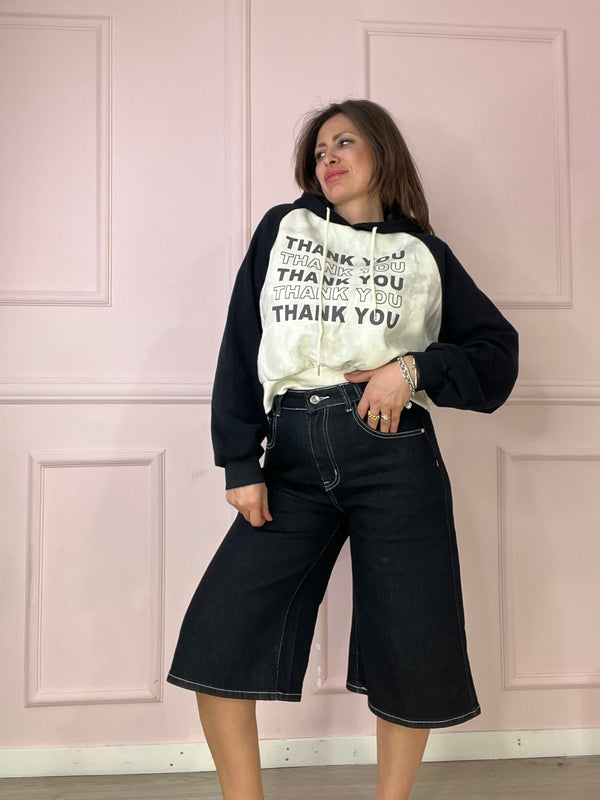 Bermuda Danimarca Denim Black