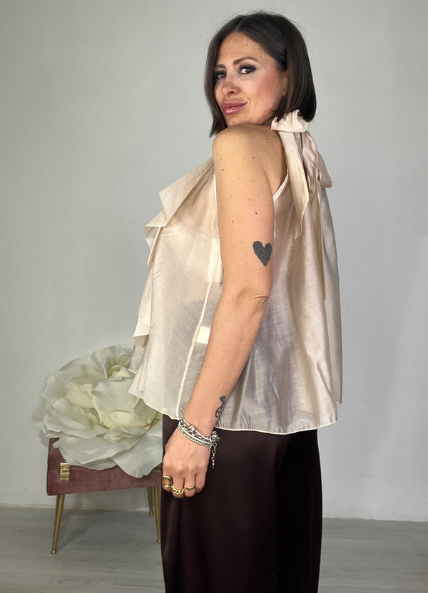Blusa frou-frou
