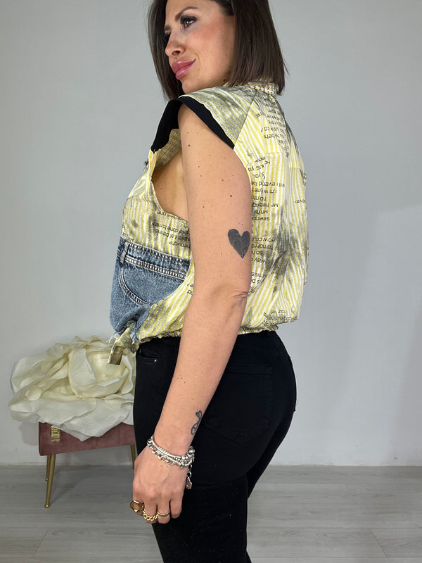 Camicia Tie Print