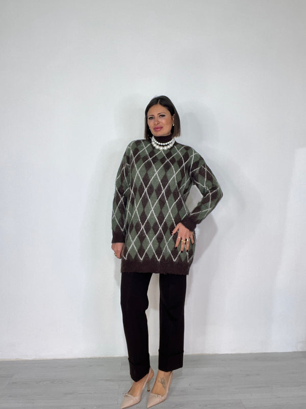 Pull Rombi di ghiaccio