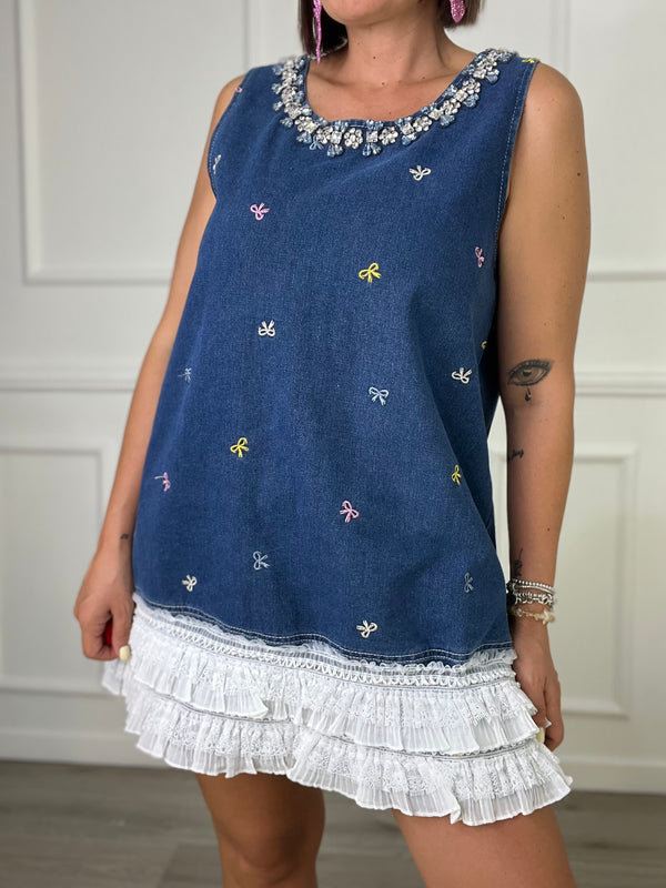 Abito Jeans Fiocchetti