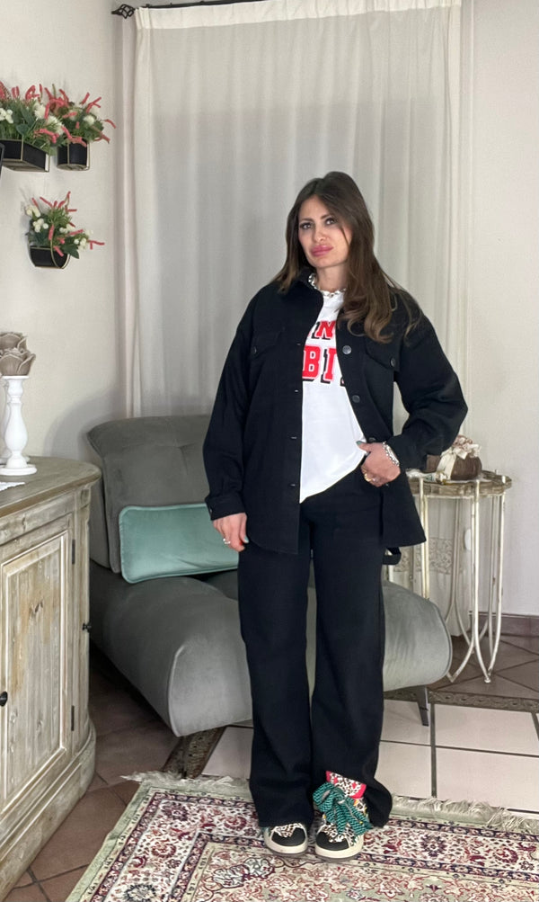 Coordinato Black Denim Kate