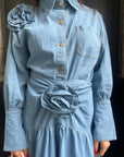 Coordinato Denim Rose