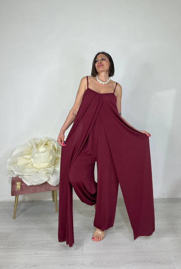 Wide-leg jumpsuit