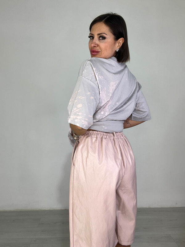 Bermuda Eco-pelle Fashion