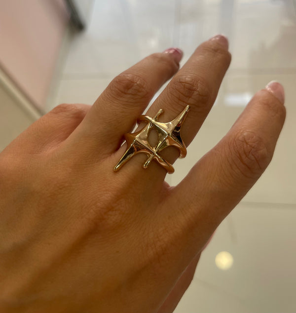 Anello Stella Cometa