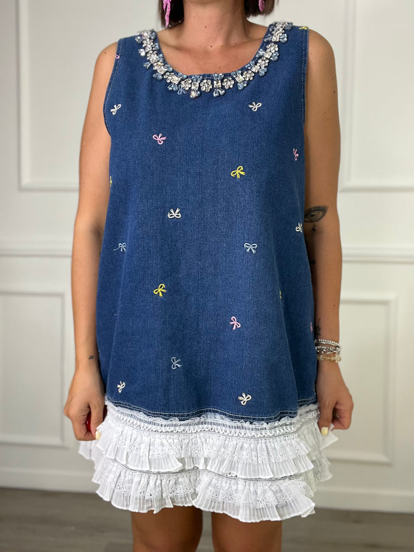 Abito Jeans Fiocchetti