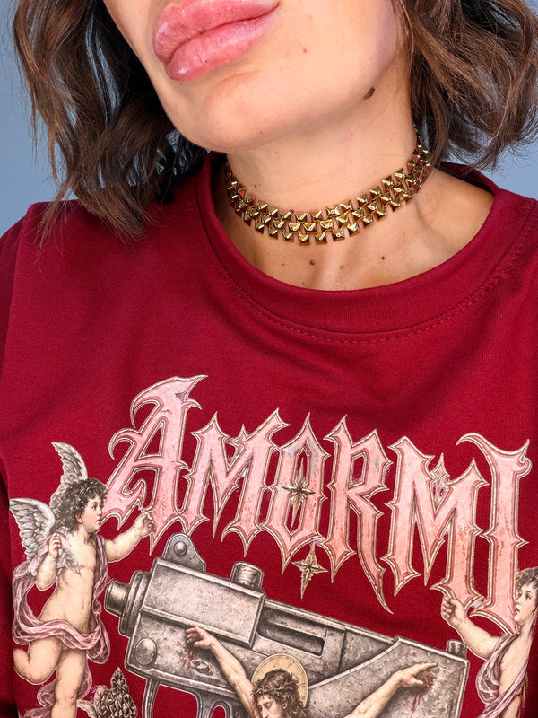 Collana punk glam