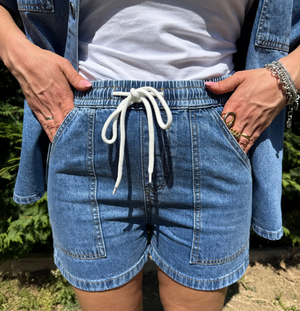 Co-ord denim estivo