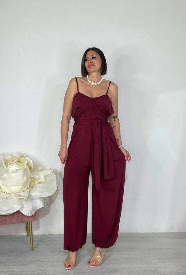 Wide-leg jumpsuit