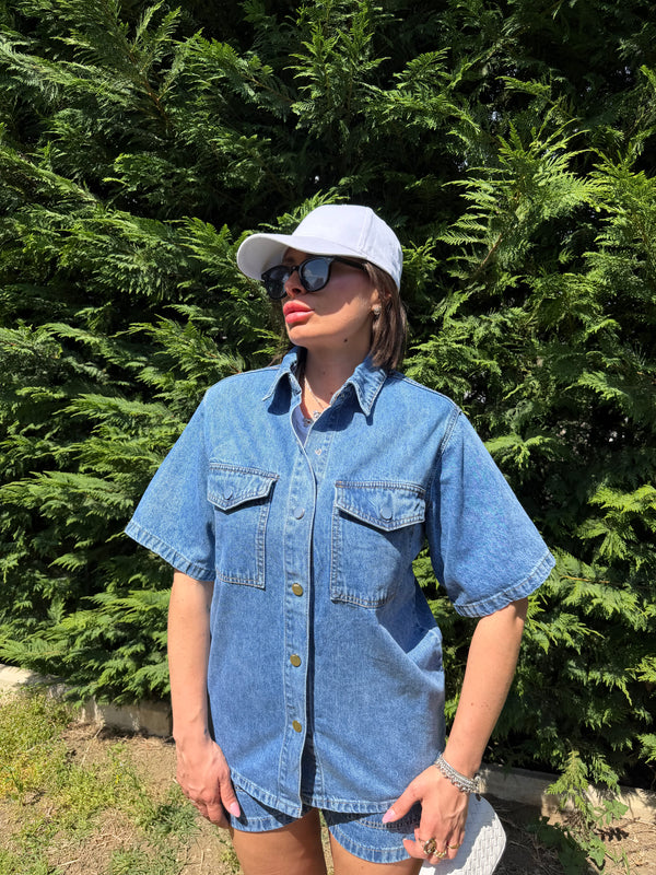 Co-ord denim estivo