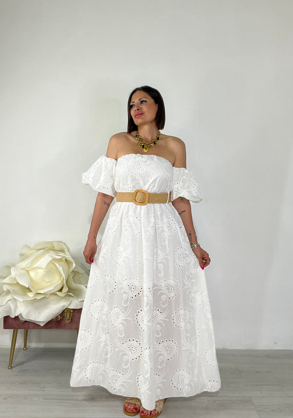 Maxi dress Sangallo