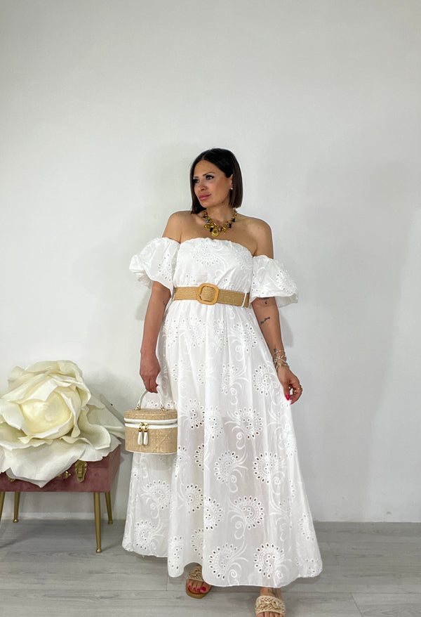Maxi dress Sangallo