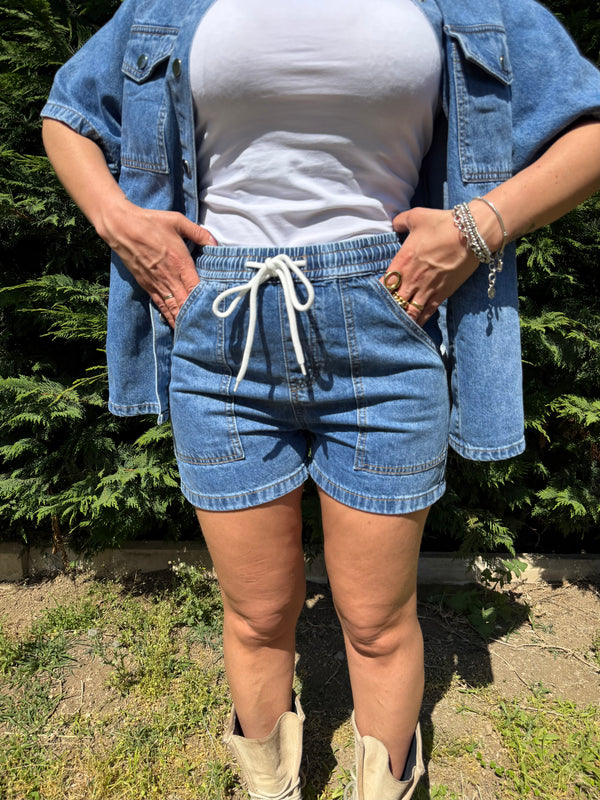 Co-ord denim estivo