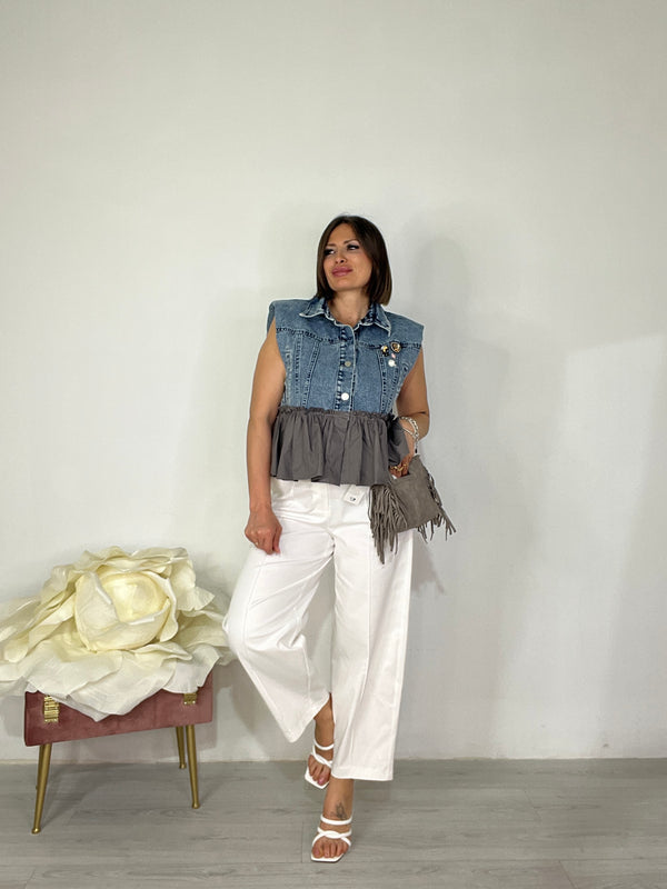 Pantalone relaxed-fit