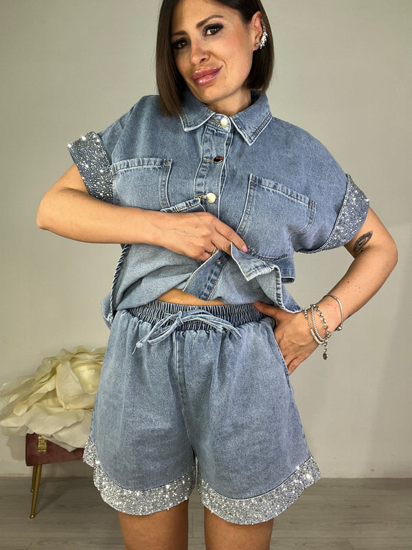 Co-ord Denim Glow