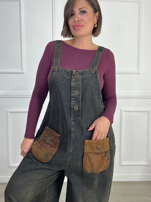 Salopette Stile Vintage
