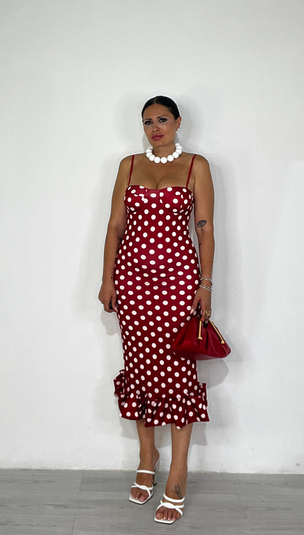 Abito Vivienne Pois