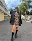 Abito Pull Leopard