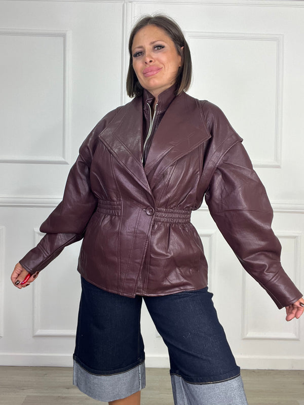 Giacca Wonder In Ecopelle