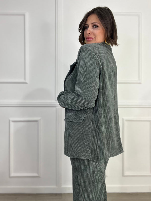 Tailleur in Velluto Raffinata Armonia