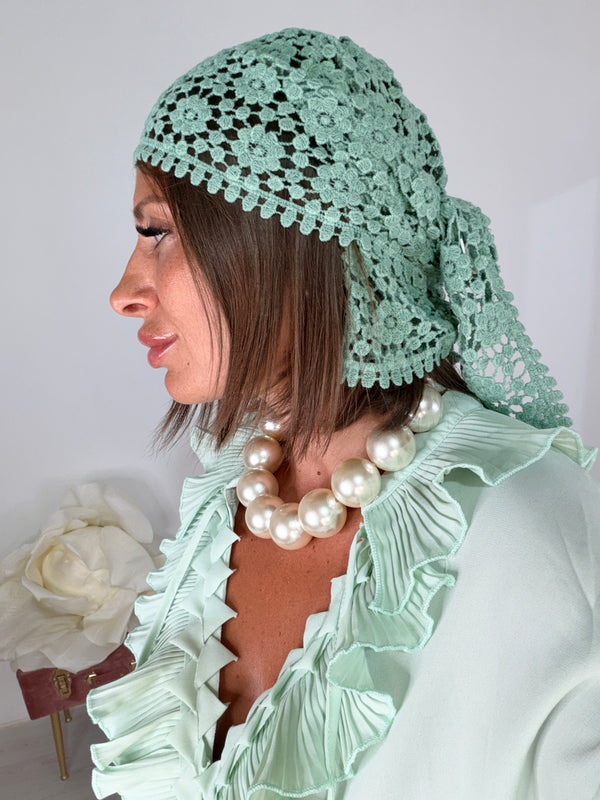 Bandana Pizzo Glam