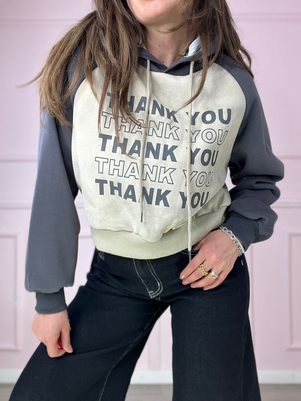 Felpa Thank You