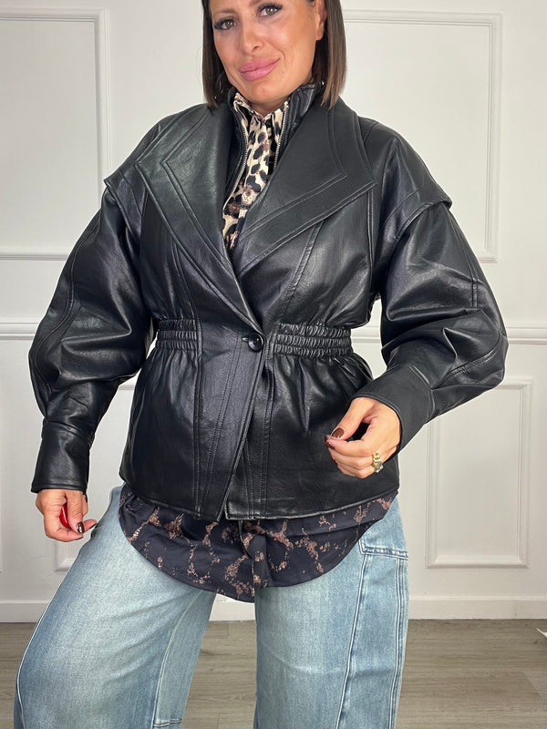 Giacca Wonder In Ecopelle