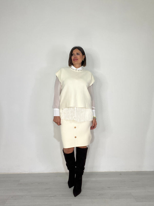 Gonna Bottoni D’inverno