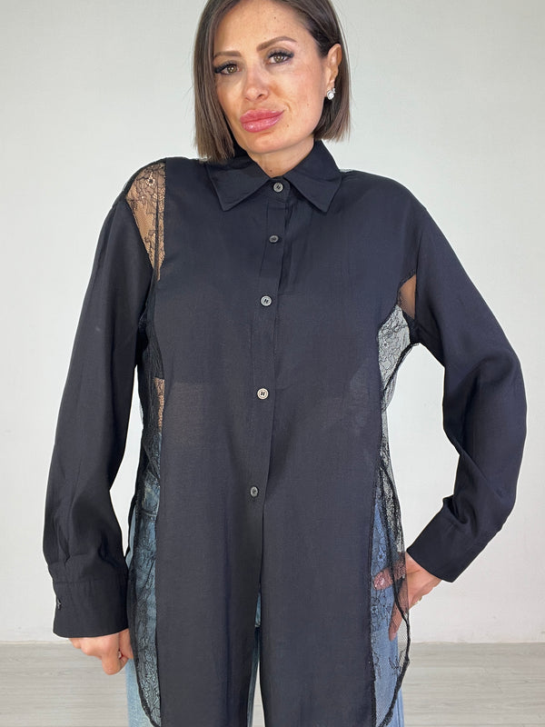 Camicia Pizzo 8955
