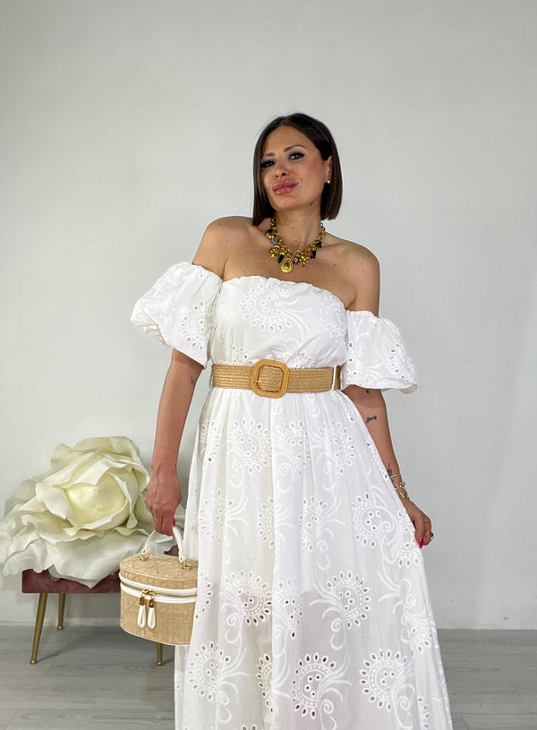 Maxi dress Sangallo