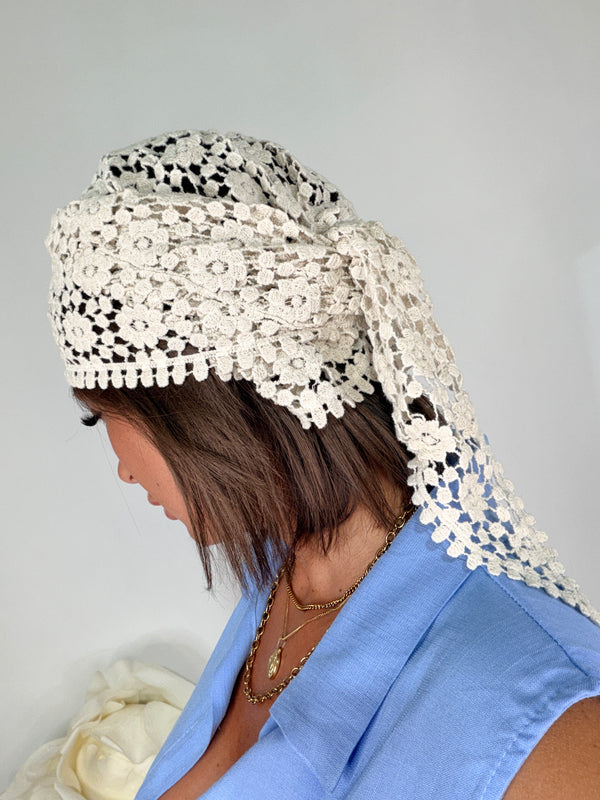 Bandana Pizzo Glam