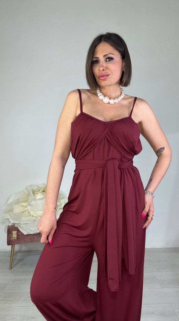 Wide-leg jumpsuit