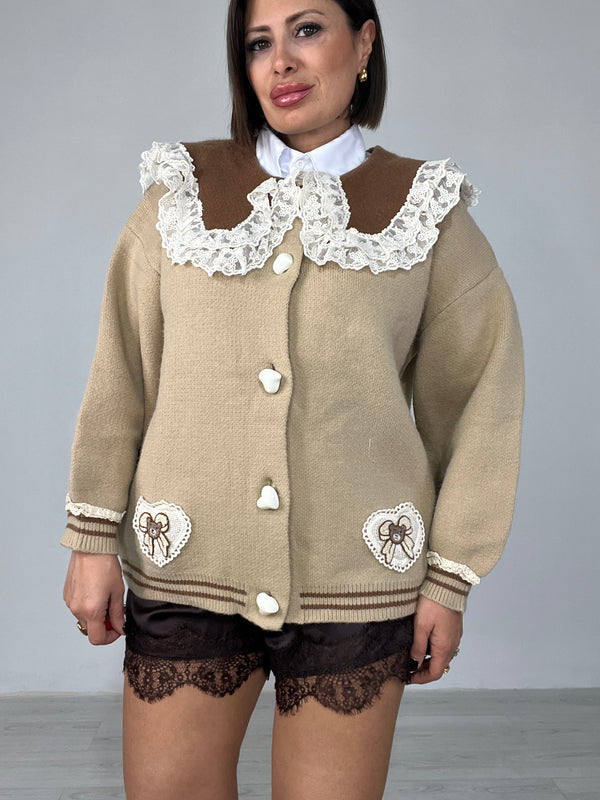 Cardigan Vintage Lace