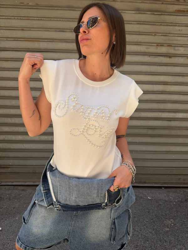 Maglia Soffio di perla