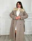 Cappotto Pied De poule Lumina