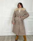 Cappotto Pied De poule Lumina