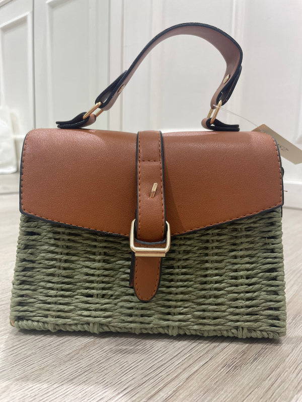 Box Clutch in paglia